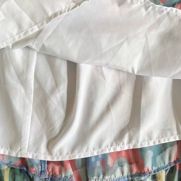 ANTHROPOLOGIE NWT 2X HUTCH Floral Printed Tiered Maxi Skirt • Vibrant Boho - Picture 5 of 13